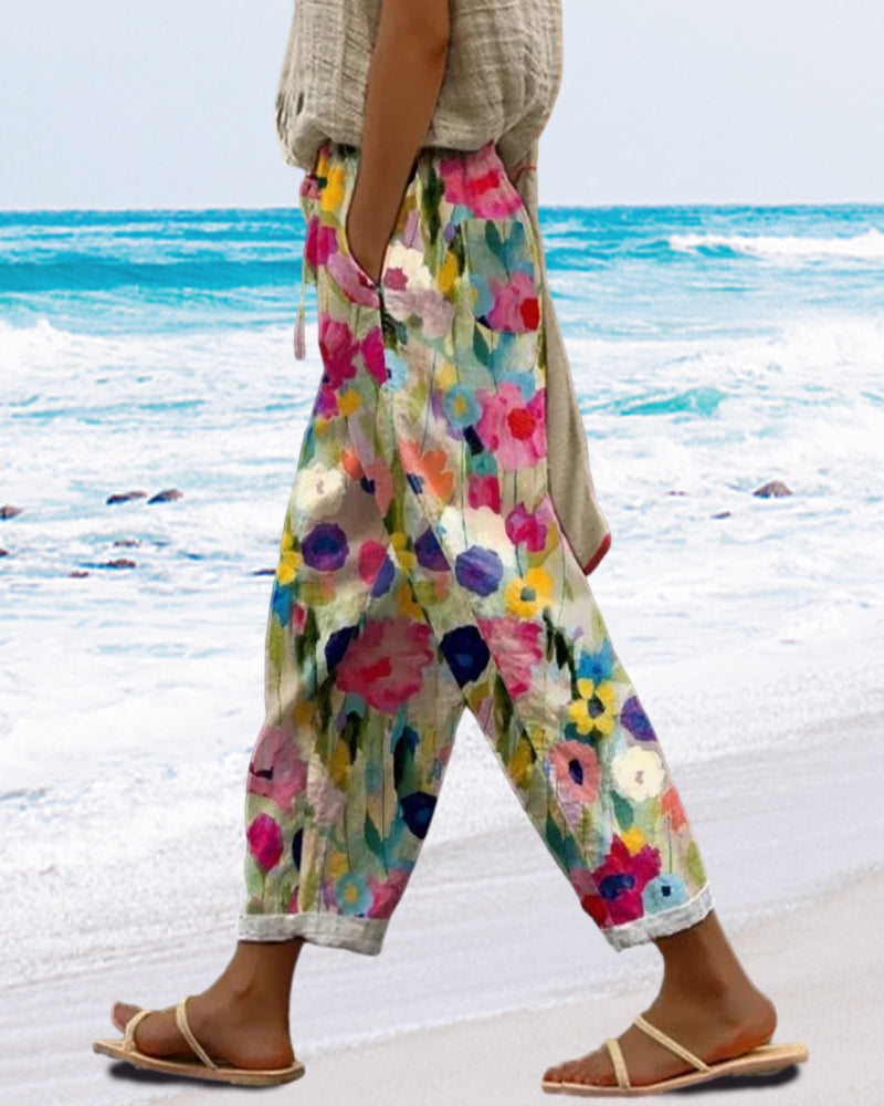 Cheerfully Colored Women's Sweatpants - Juno