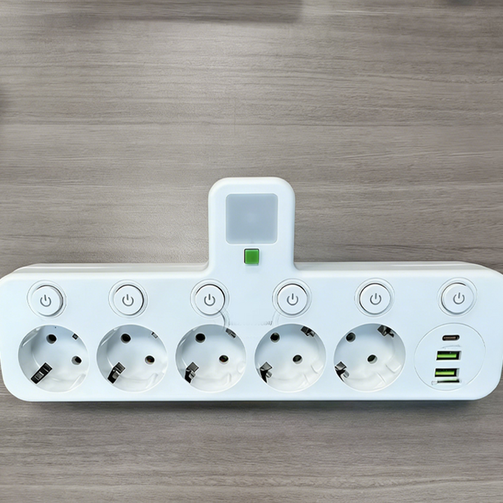 Power Strip with USB and Switches | Multi-Outlet Surge Protector 2500W 14