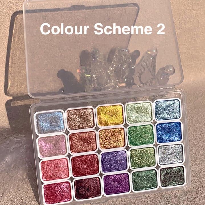 Multicolor Watercolor Paint Set - ColorCrafter