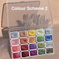 Multicolor Watercolor Paint Set - ColorCrafter