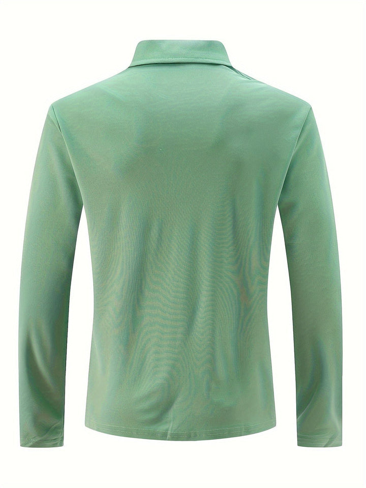 Men's Long-Sleeve Polo – Matthias