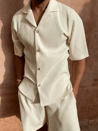 Trendy Men's Corduroy Summer Set – Mauro