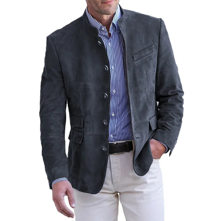 Classic Button-Down Jacket for Men – Magnus