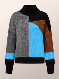 Warm Sweater with Collar - Lorena