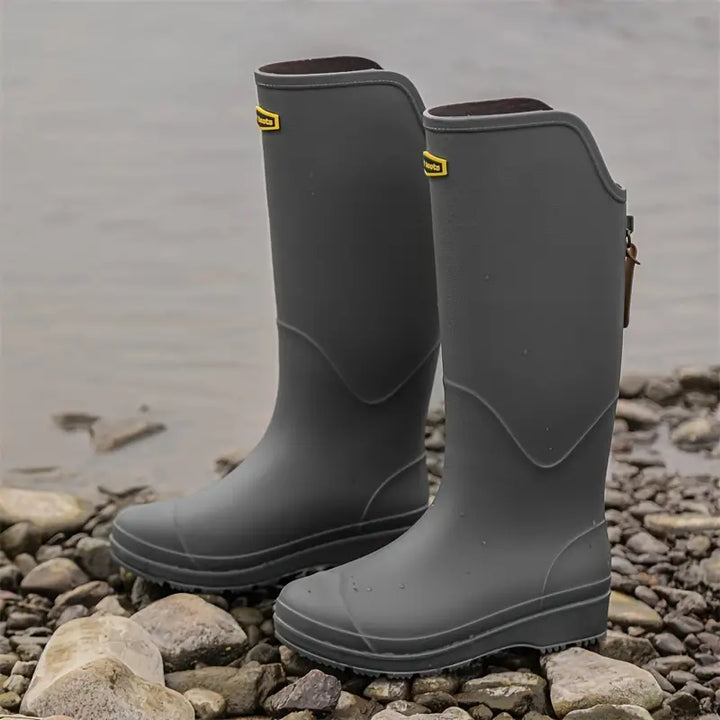 Waterdichte Dames Regenlaarzen van PVC met antislipzool - Corina