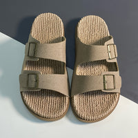 Stylish men's summer sandals with adjustable straps - GripStep