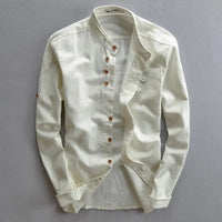 Stylish men's casual shirt with button closure - Benno