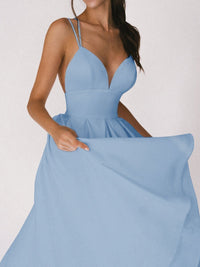 Strappy V-Neck Dress - Noa