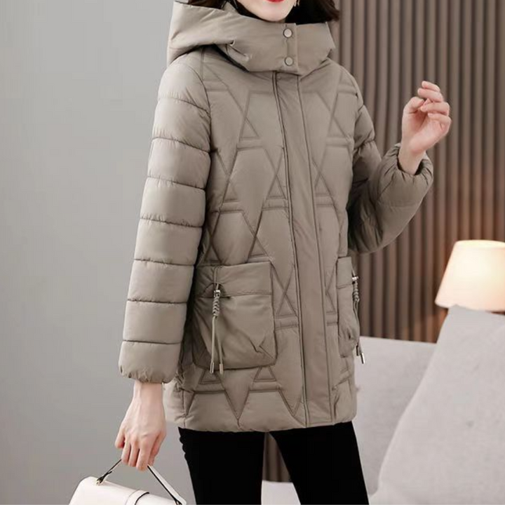 Stylish Quilted Women's Jacket - Romy