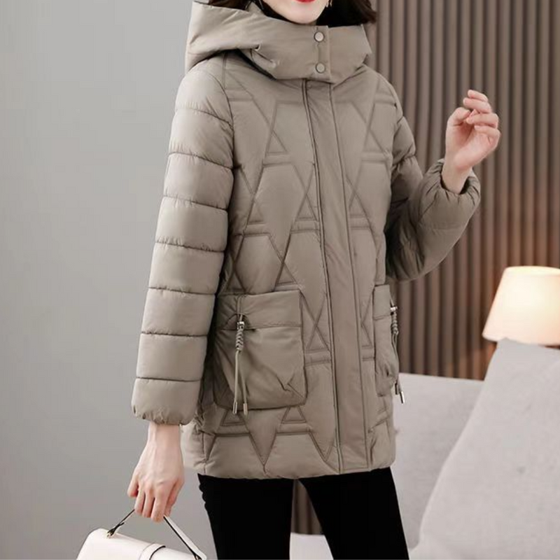 Stylish Quilted Women's Jacket - Romy
