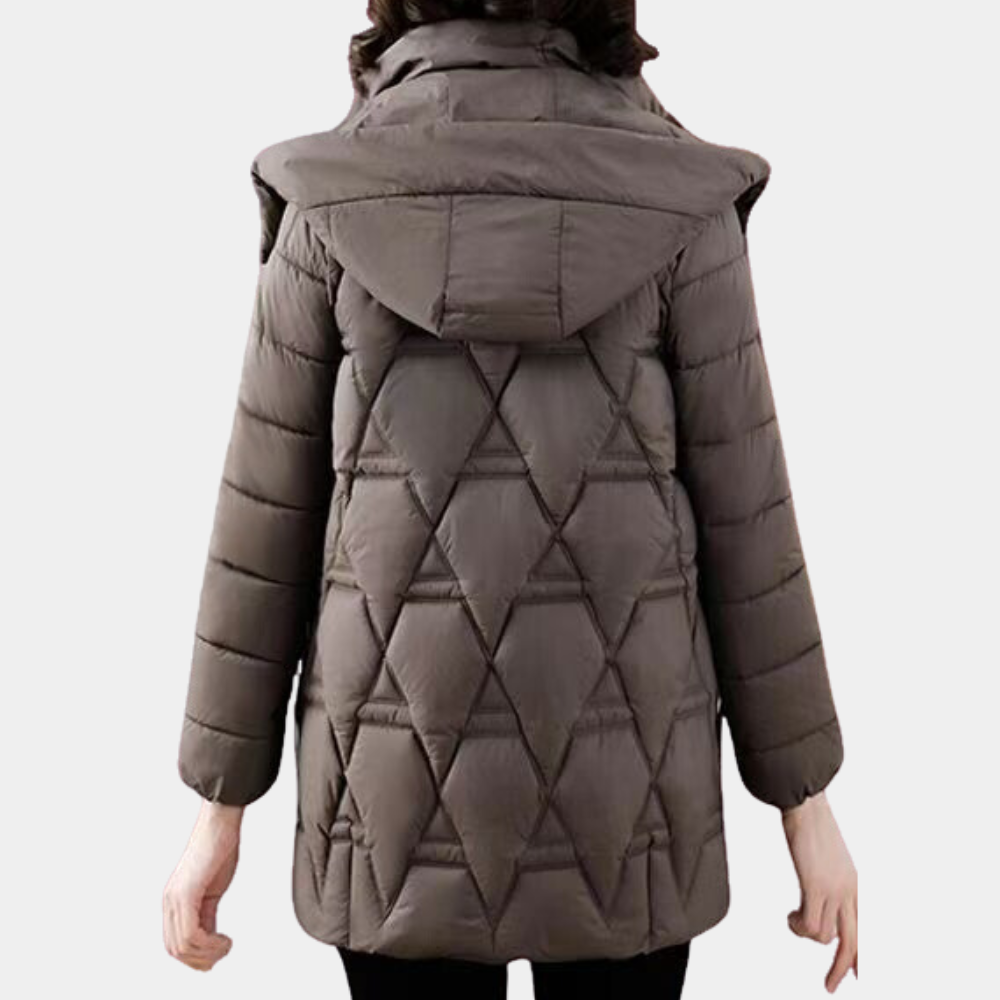 Stylish Quilted Women's Jacket - Romy