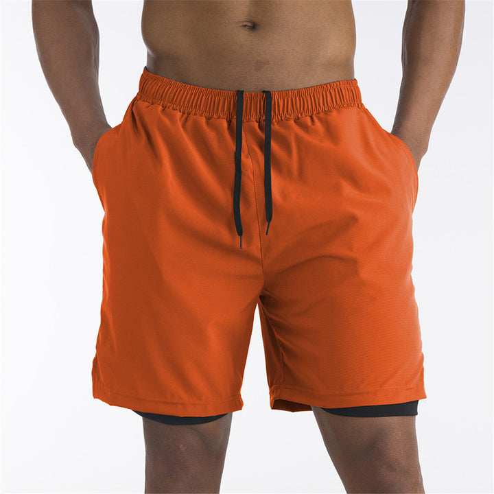 2-In-1 Men's Sport Shorts With Liner - Freddie
