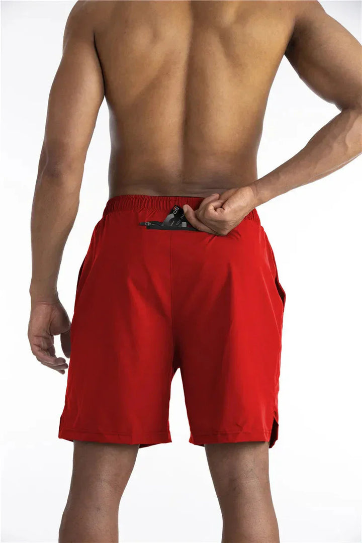 2-In-1 Men's Sport Shorts With Liner - Freddie