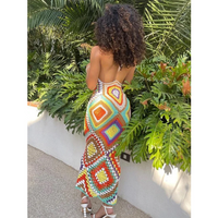 Handmade Crocheted Long One-Piece Beach Dress – Soleia