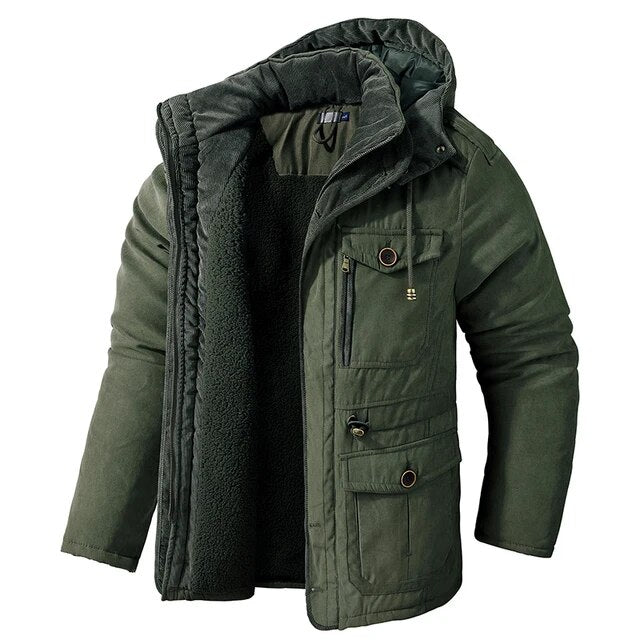 Sammy Jackson™ militaire parka | Een coole jas met een warme en gezellige voering