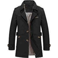 Sammy Jackson™ Płaszcz Trench | Stylowy długi płaszcz