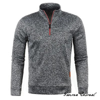 Sweter Sammy Jackson™ z zamkiem | Grubszy sweter z półzamkiem