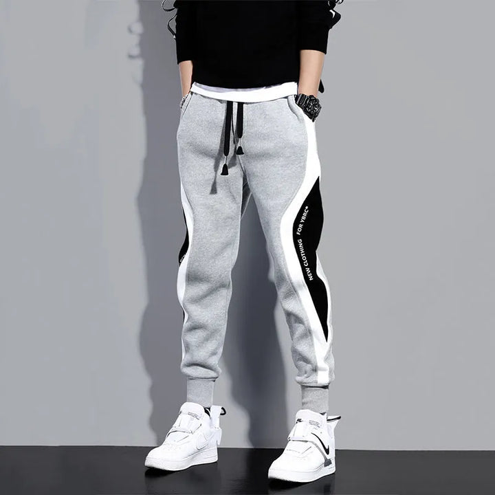 Sammy Jackson™ Casual Jogging Pants | Sport Elastic Patchwork