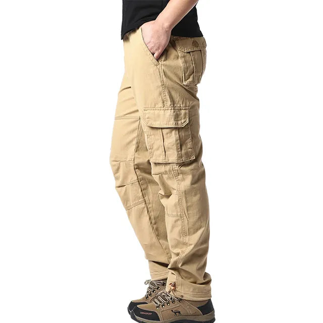 Sammy Jackson™ Casual Cargo | Katoenen broek met grote zak