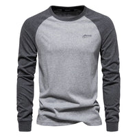 Sammy Jackson™ Patchwork Shirt | With round neck and long sleeves