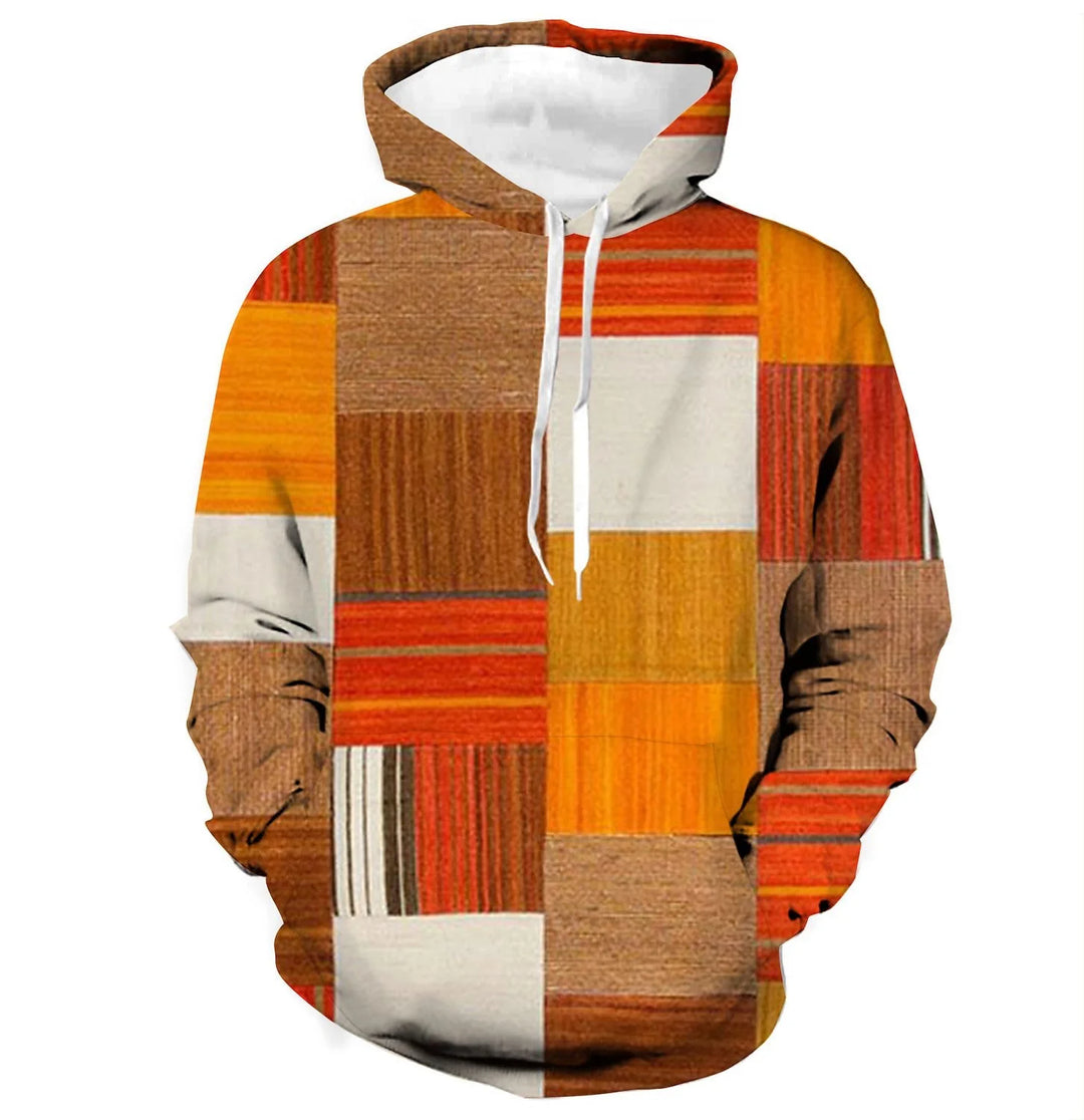 Sammy Jackson™ 3D Kraciasta Bluza z Kapturem | Urban Vibes oversize sweter