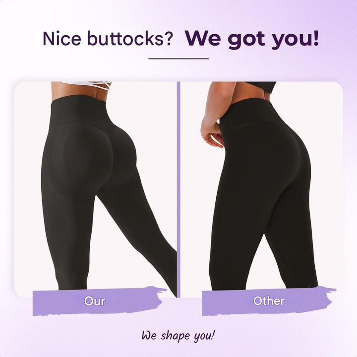 Legginsy sportowe damskie z wysokim stanem – FlexFit