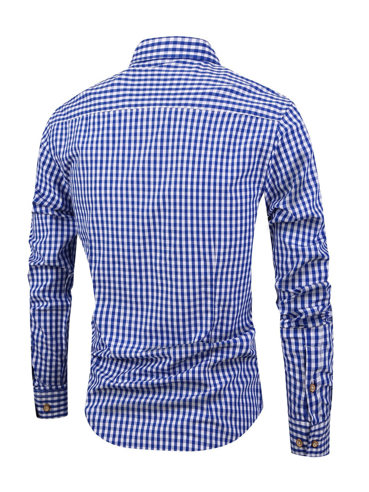 Checked Men's Shirt with Comfortable Fit – Jules