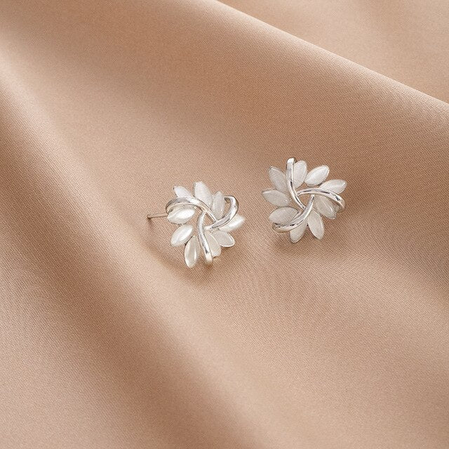 Opal Petal Earrings - Florina