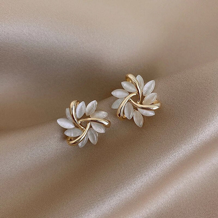 Opal Petal Earrings - Florina