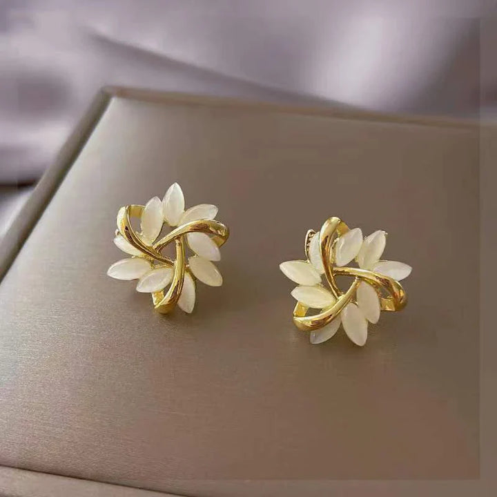 Opal Petal Earrings - Florina
