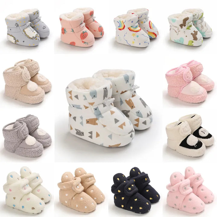 Ciepłe zimowe buciki dla niemowląt - SnugToes