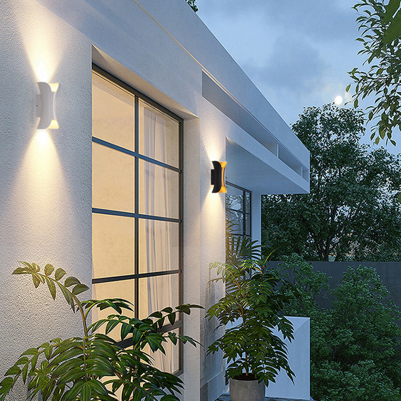 Moderne LED Buitenwandlamp - LumiEdge