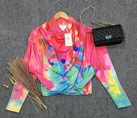 Stijlvolle Trui met Print voor de Winter - Aurelia