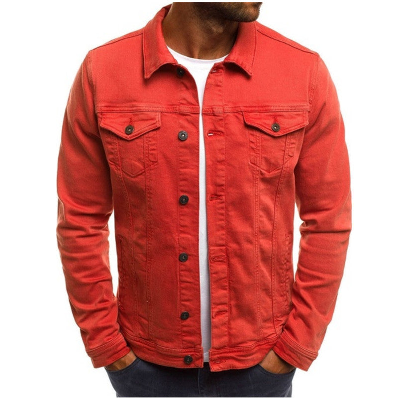 Casual Heren Denim Jack - Mason