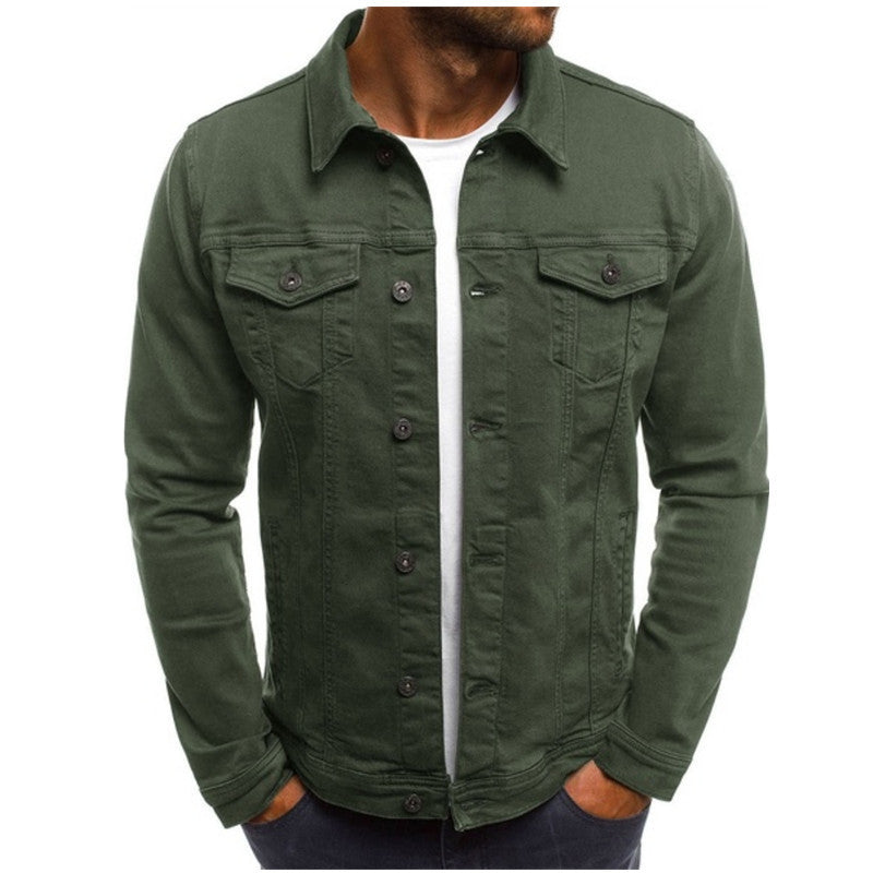 Casual Heren Denim Jack - Mason