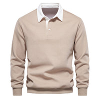 Luksusowy męski sweter polo - Oliver