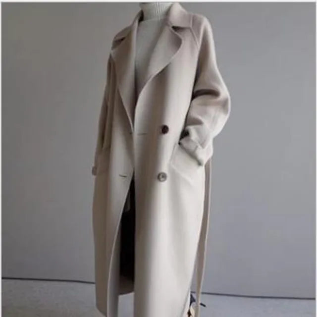 Long Wool Women's Coat – Isolde