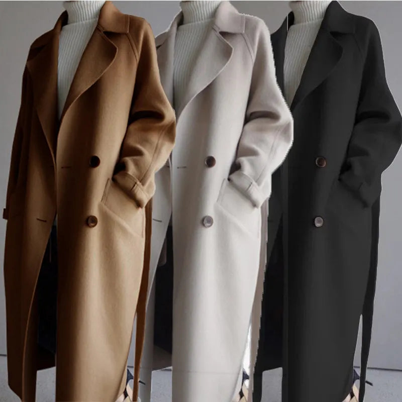 Long Wool Women's Coat – Isolde