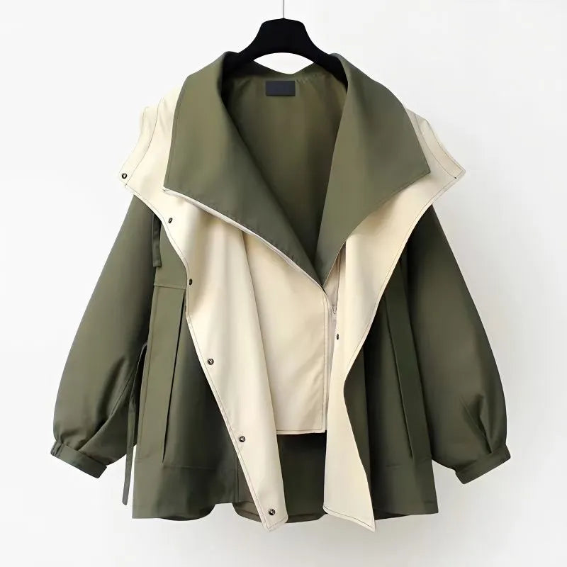 Trendy Waterproof 3-in-1 Spring Jacket for Women - Eléna
