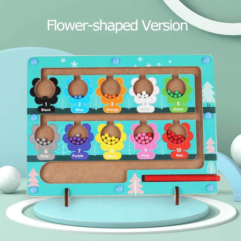 Colorful Magnetic Counting Puzzle - MagniTally