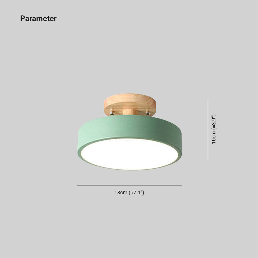Nowoczesna lampa sufitowa LED - LunaLux