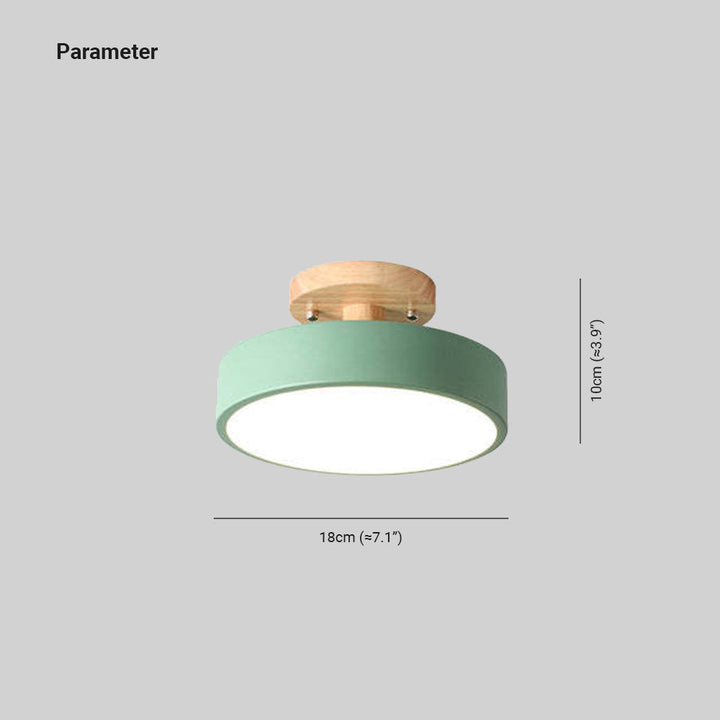 Nowoczesna lampa sufitowa LED - LunaLux