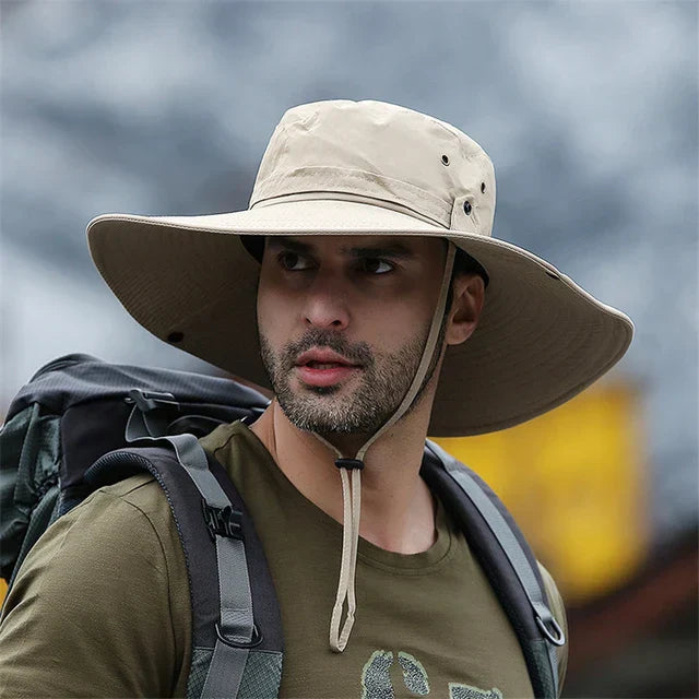 Outdoor Zomerhoed met Kinband en Waterafstotende Stof – Ranger