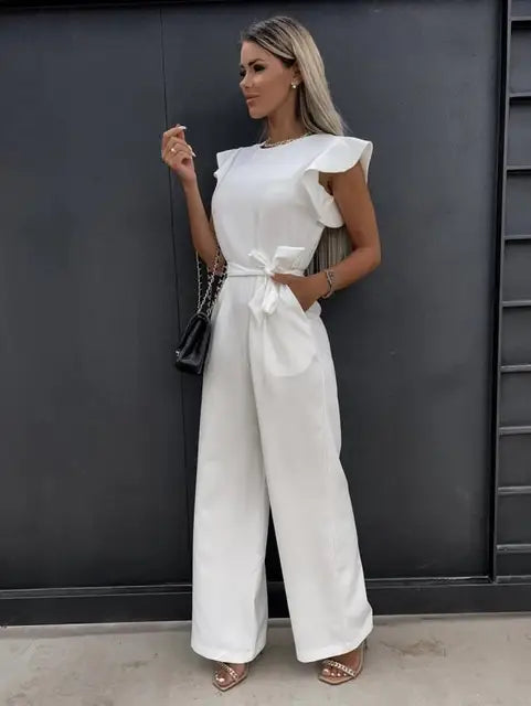 Jumpsuit with Ruffles - Evora