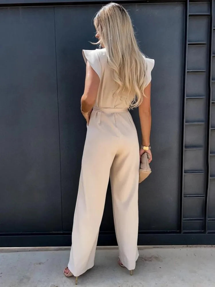 Jumpsuit with Ruffles - Evora