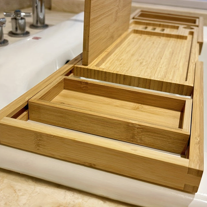 Luxury Bamboo Bathtub Tray - ZenBath