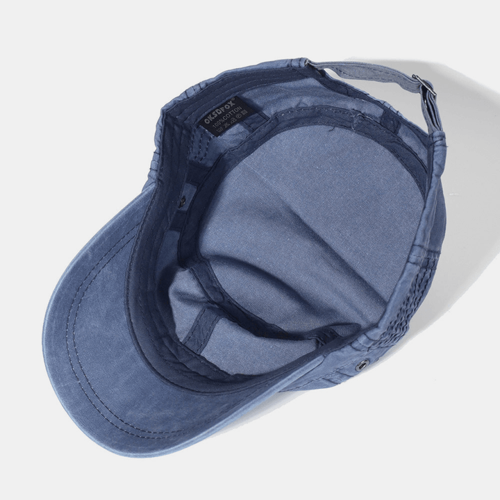 Adjustable Military Men's Cap – Mason