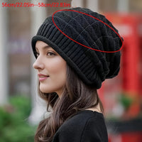 Knitted Women's Hat, Light & Stretchy for Spring and Autumn – Alina