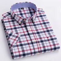 Sammy Jackson™ Stan Plus Size Overhemd | Geruit & Trendy