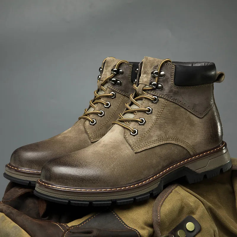 Sammy Jackson™ Leather Winter Shoes | True winter warmers
